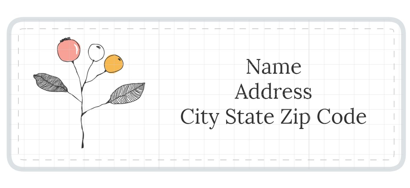 12 Places To Find Free Stylish Address Label Templates - Free Printable Address Label Templates