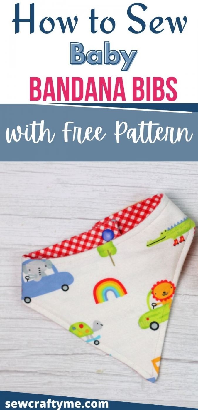 15 Minute Baby Bandana Bib Pattern Free Pattern Sew Crafty Me - Free Printable Baby Bandana Bib Pattern