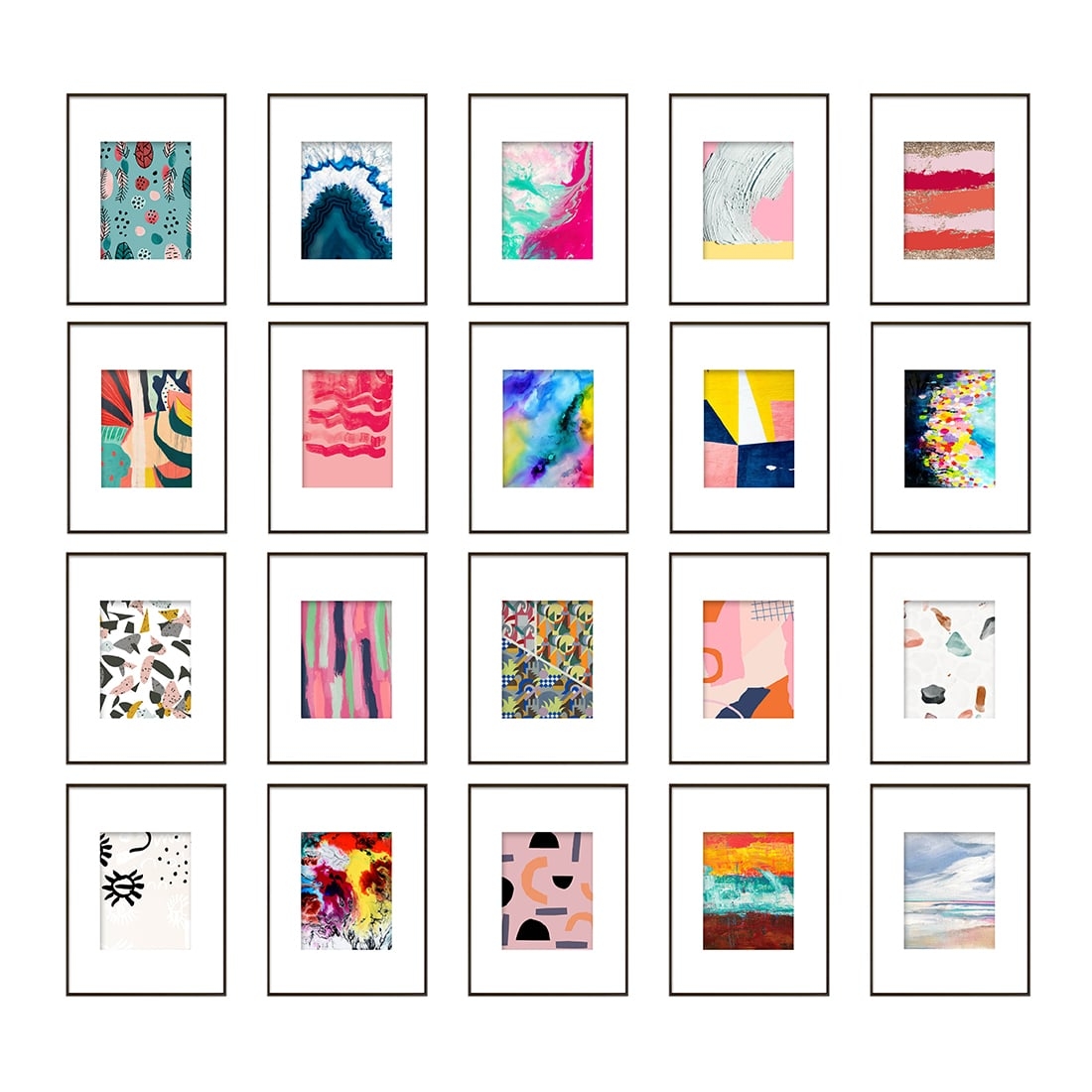 20 Free Abstract Art Printables For Your Gallery Walls Little Gold Pixel - Free Printable Art Pictures