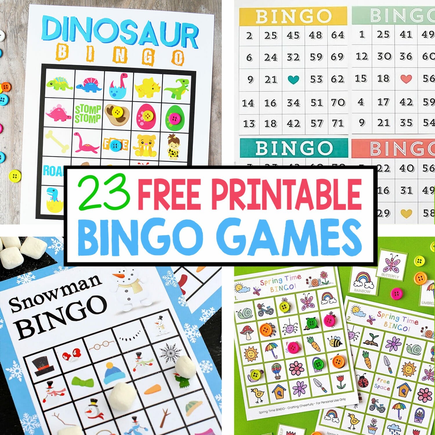 23 Free Printable Bingo Games Crafting Cheerfully - Free Printable Bingo Cards For Large Groups