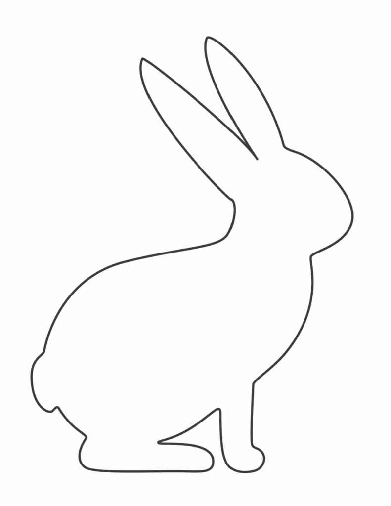 3 Free Easter Bunny Printable Templates Freebie Finding Mom - Free Printable Bunny Pictures