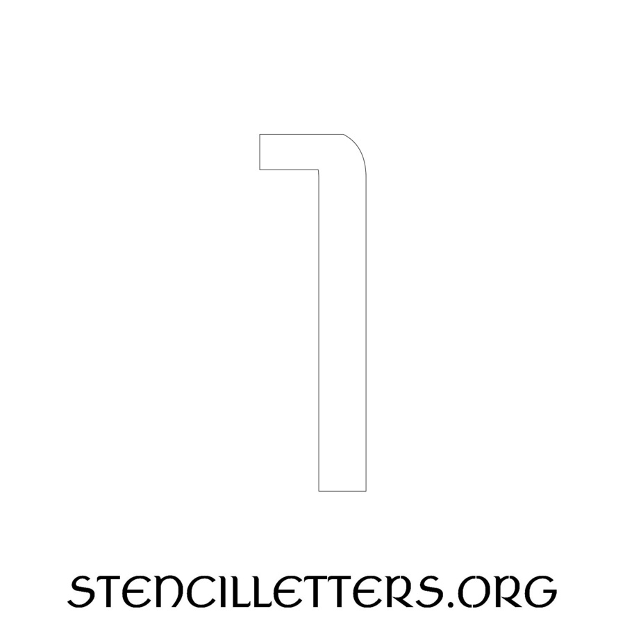 3 Inch Free Printable Individual 27 Celtic Number Stencils Stencil Letters Org - Free Printable 3 Inch Number Stencils