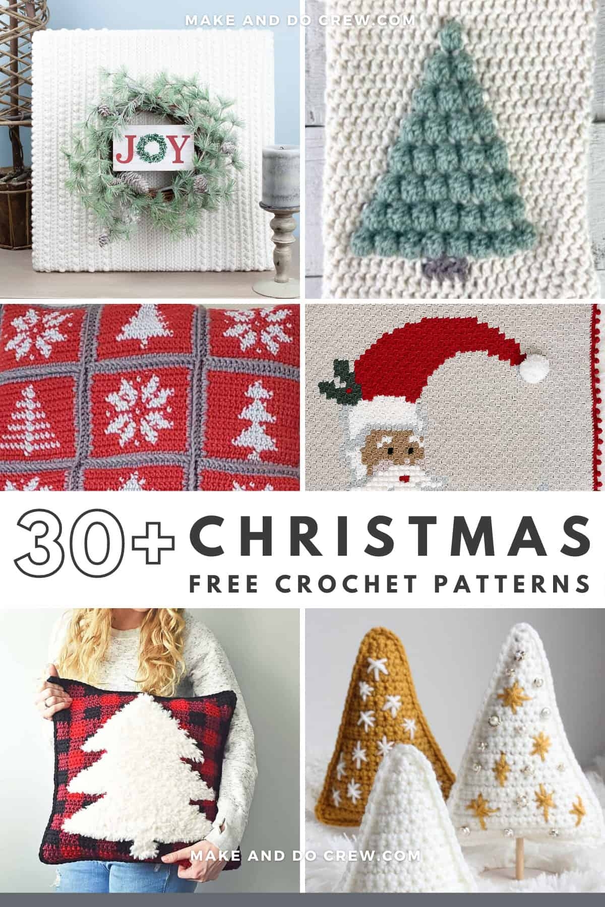 35 Best Free Christmas Crochet Patterns To Make This Year Make Do Crew - Free Printable Christmas Crochet Patterns