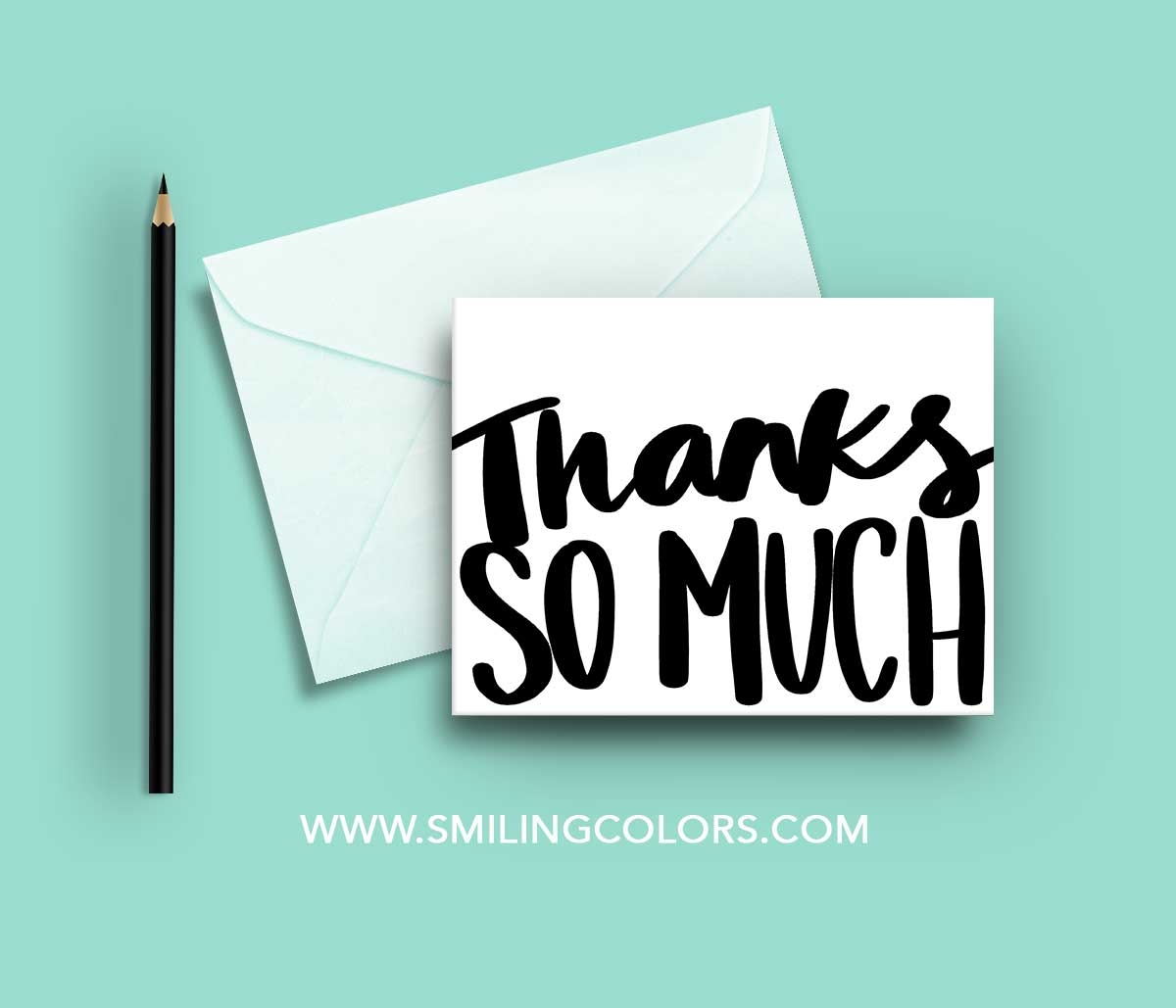 4 Free Printable Thank You Cards Smiling Colors - Free Personalized Thank You Cards Printable