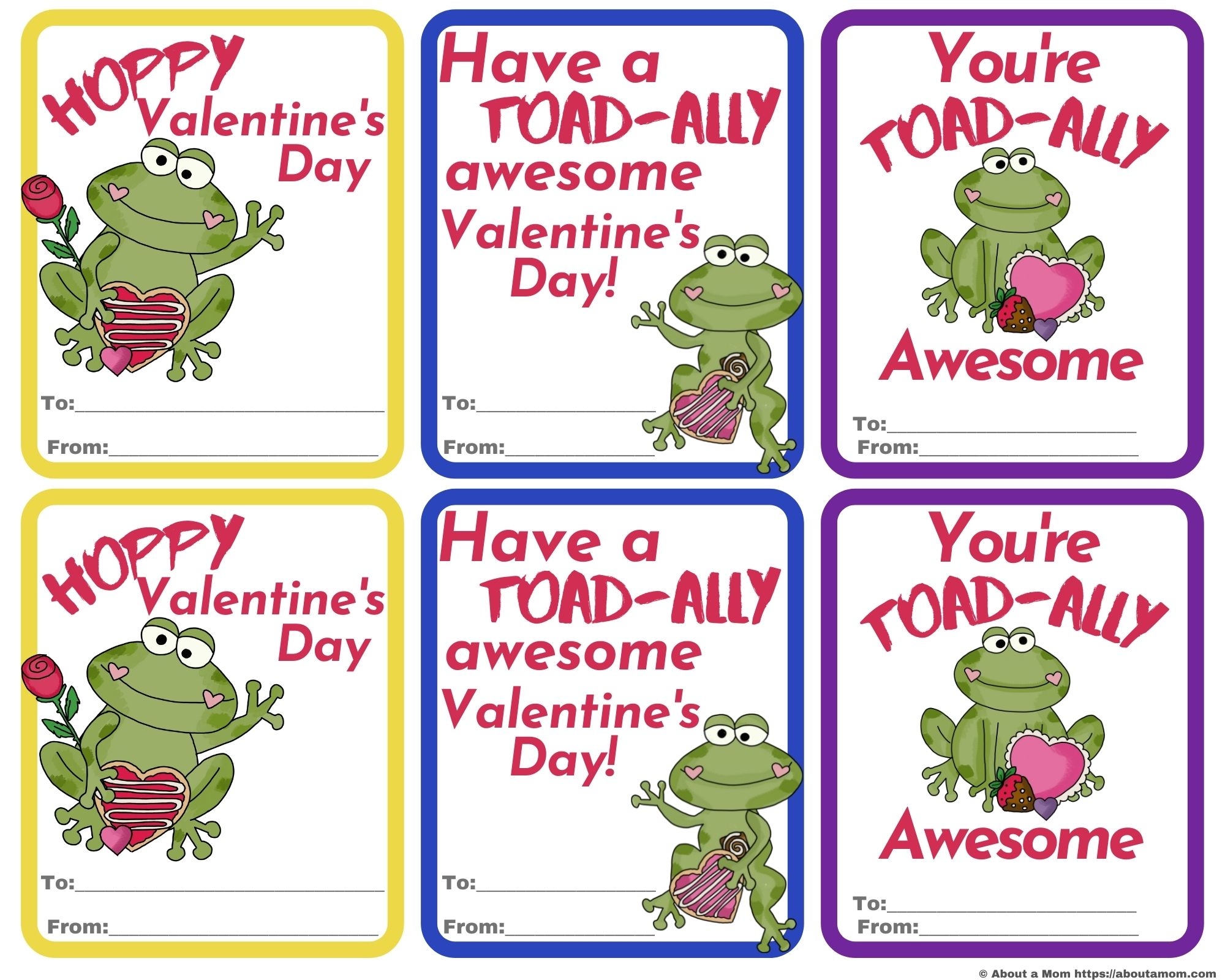 50 Free Printable Valentine s Day Cards - Free Printable Childrens Valentines Day Cards