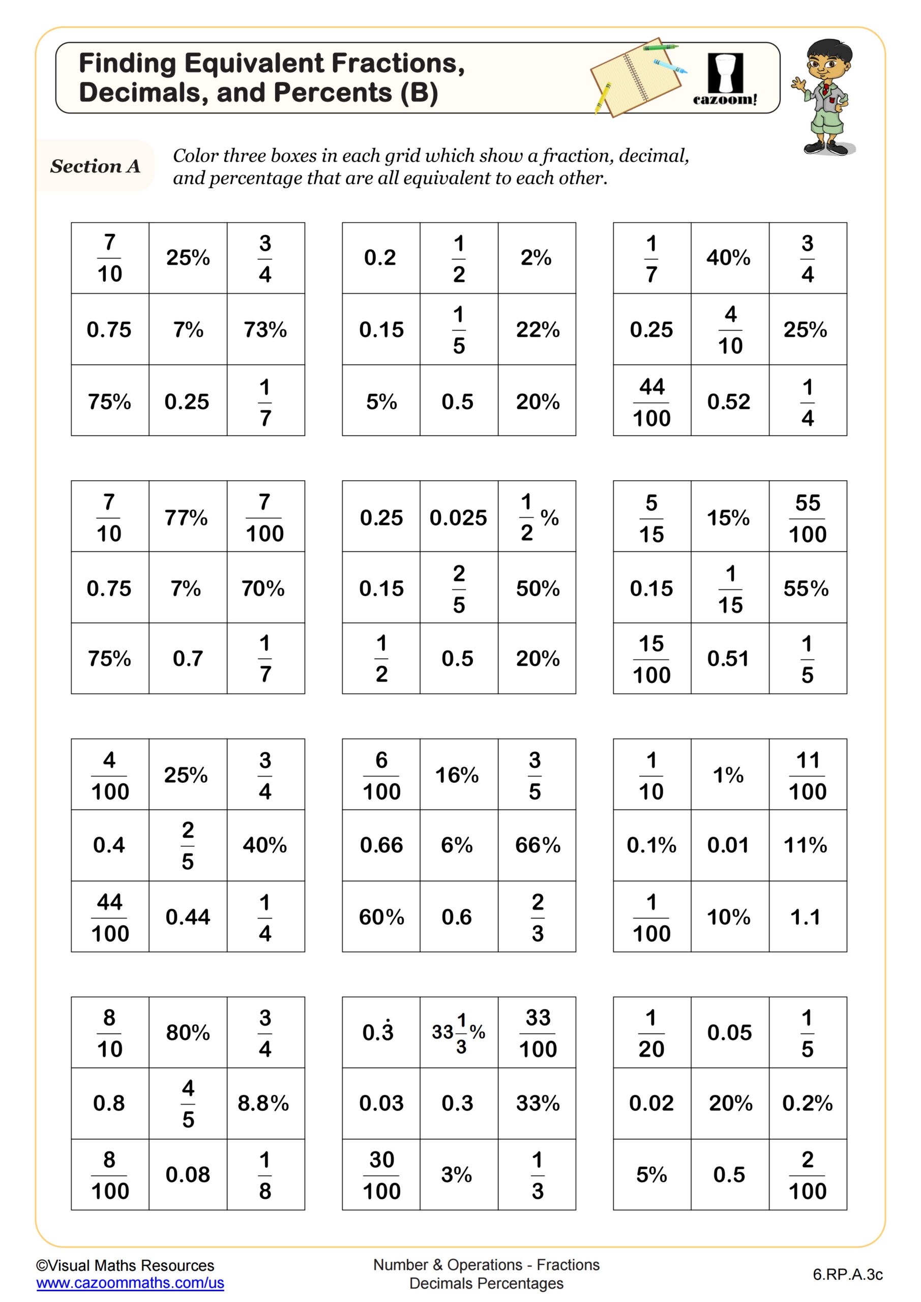6th Grade Math Worksheets Printable PDF Worksheets - Free Printable Algebra Worksheets Grade 6