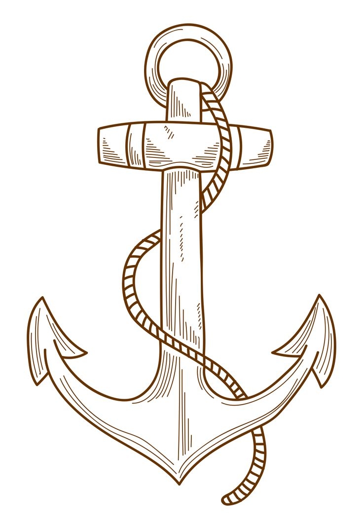 8 Best Cute Anchor Printables PDF For Free At Printablee Anchor Clip Art Anchor Drawings Anchor Art - Free Printable Anchor Template