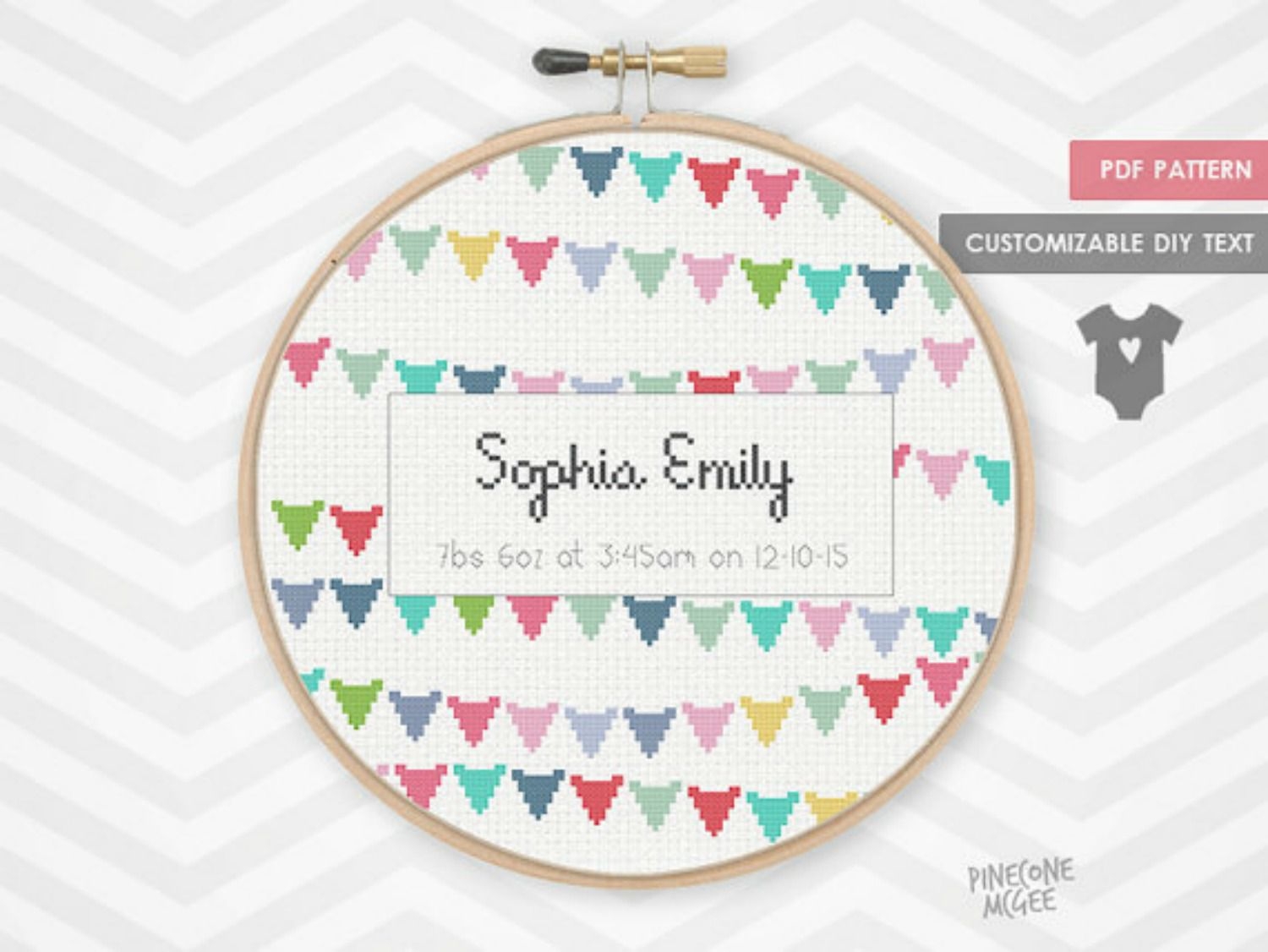 9 Baby Announcement Cross Stitch Patterns - Baby Cross Stitch Patterns Free Printable