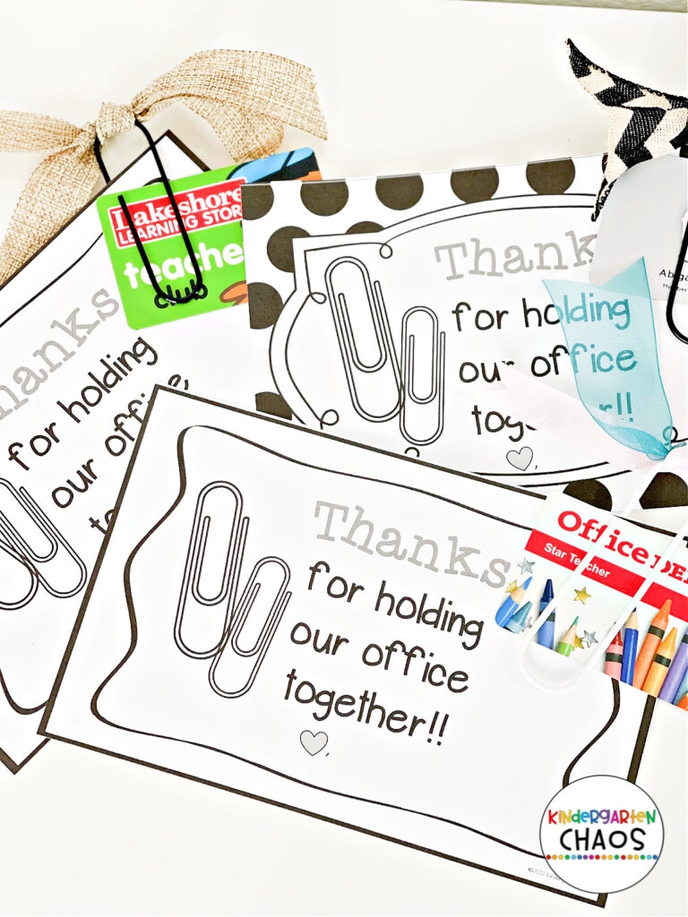 Administrative Professionals Day DIY Gift Freebie Kindergarten Chaos - Administrative Professionals Cards Printable Free
