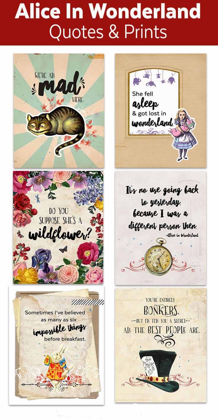 Alice In Wonderland Printables Ministering Printables - Alice In Wonderland Signs Free Printable