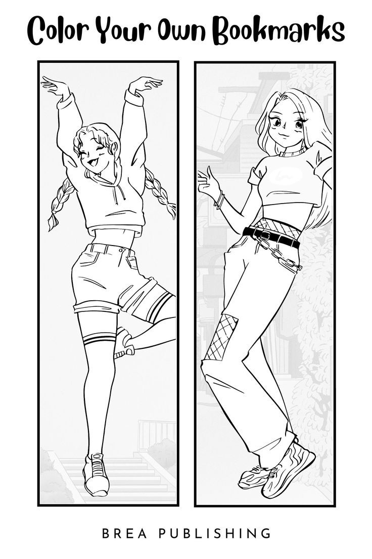 Anime Bookmarks Coloring Bookmarks Free Printable Bookmarks Templates Free Printable Bookmarks - Anime Bookmarks Printable For Free