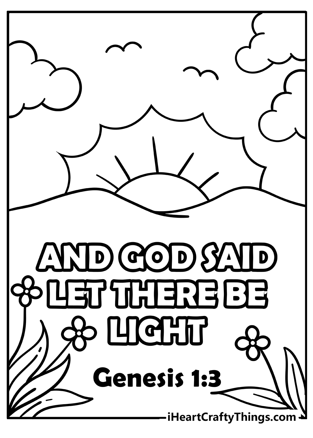 Bible Verse Coloring Pages 100 Free Printables - Free Printable Bible Coloring Pages