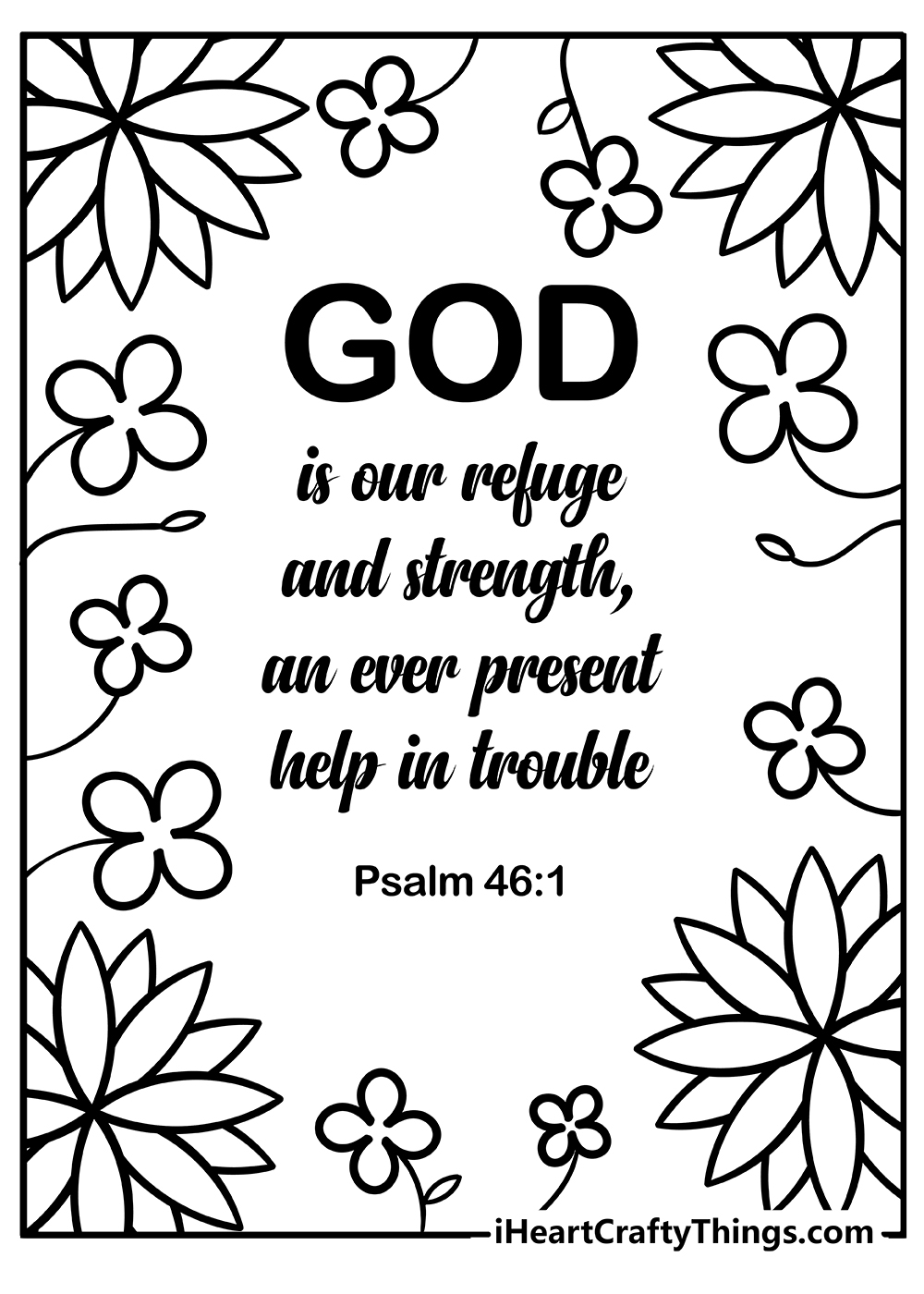 Bible Verse Coloring Pages 100 Free Printables - Free Printable Bible Coloring Pages With Scriptures