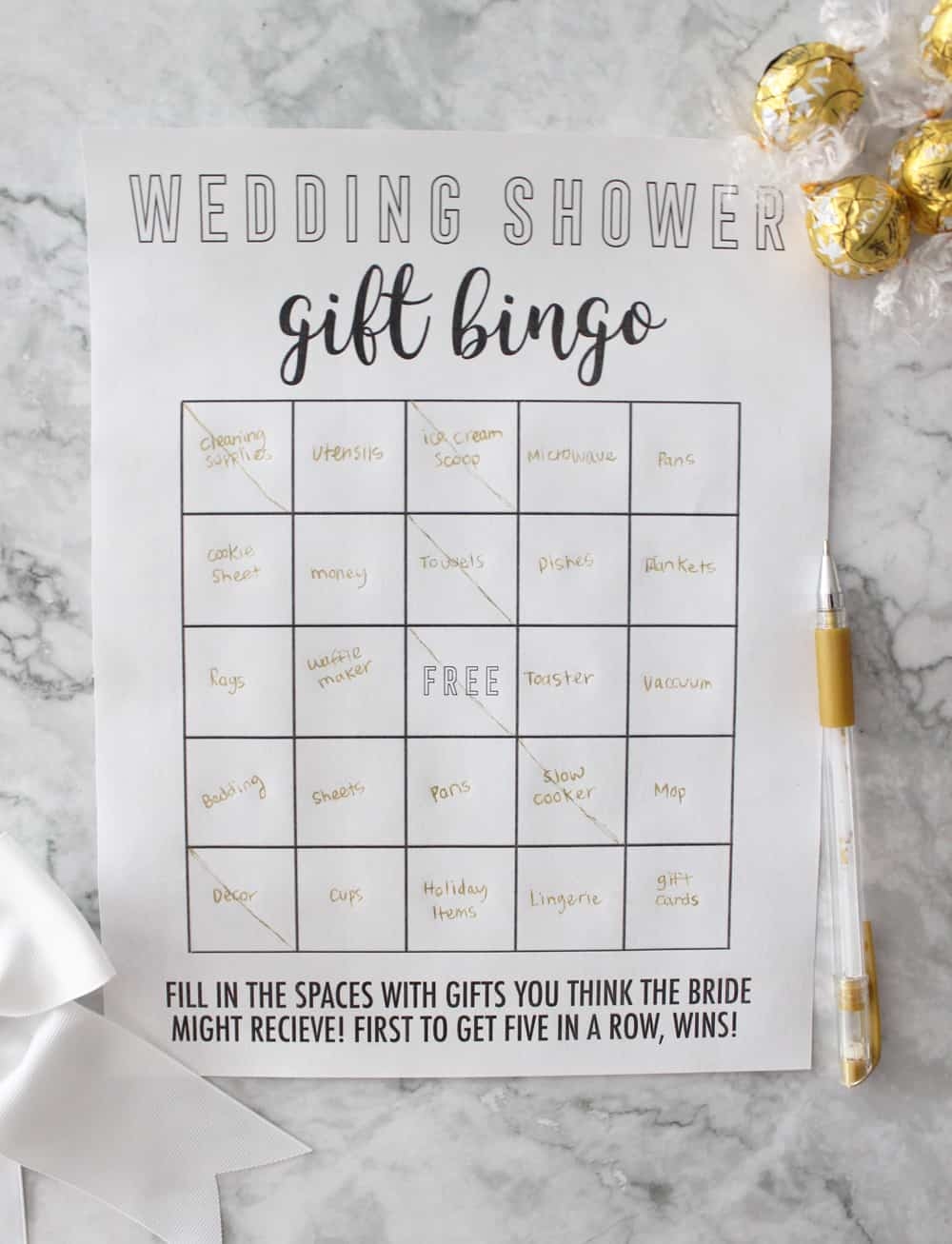 Bridal Shower Bingo Free Printable Bridal Shower Game Pretty Providence - Free Printable Bridal Shower Blank Bingo Games