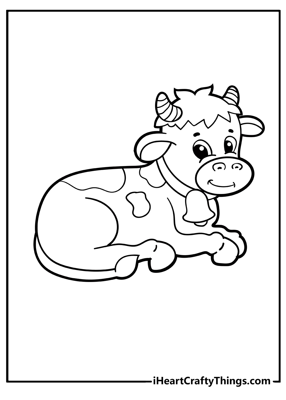 Cow Coloring Pages 100 Free Printables - Coloring Pages of Cows Free Printable