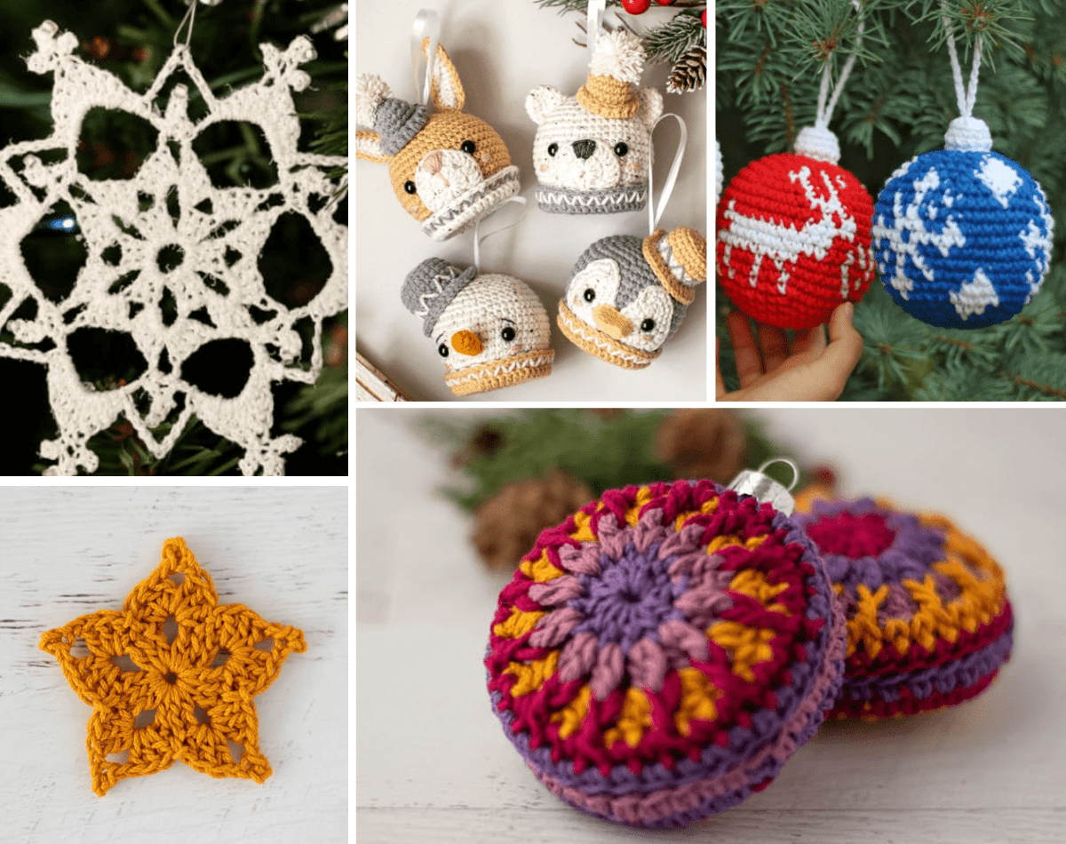 Crochet Christmas Ornaments To Dazzle Your Tree Crochet 365 Knit Too - Free Printable Christmas Crochet Patterns