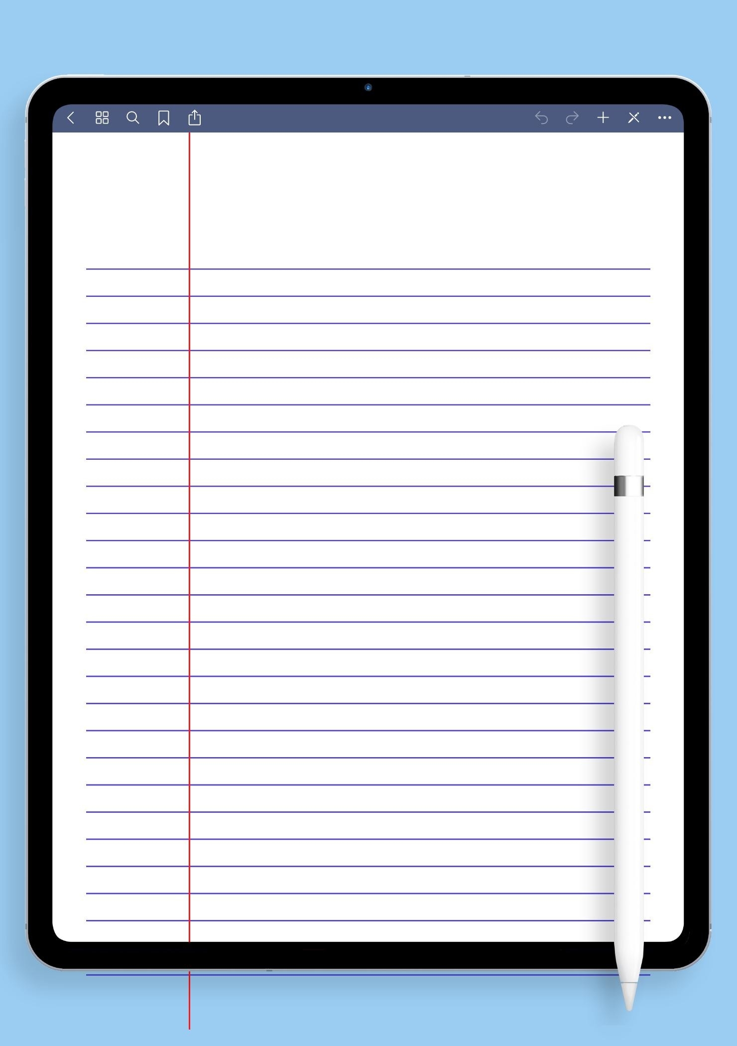 Download Printable Lined Paper Template Narrow Ruled 6 35mm Blue PDF - Free Printable Binder Paper