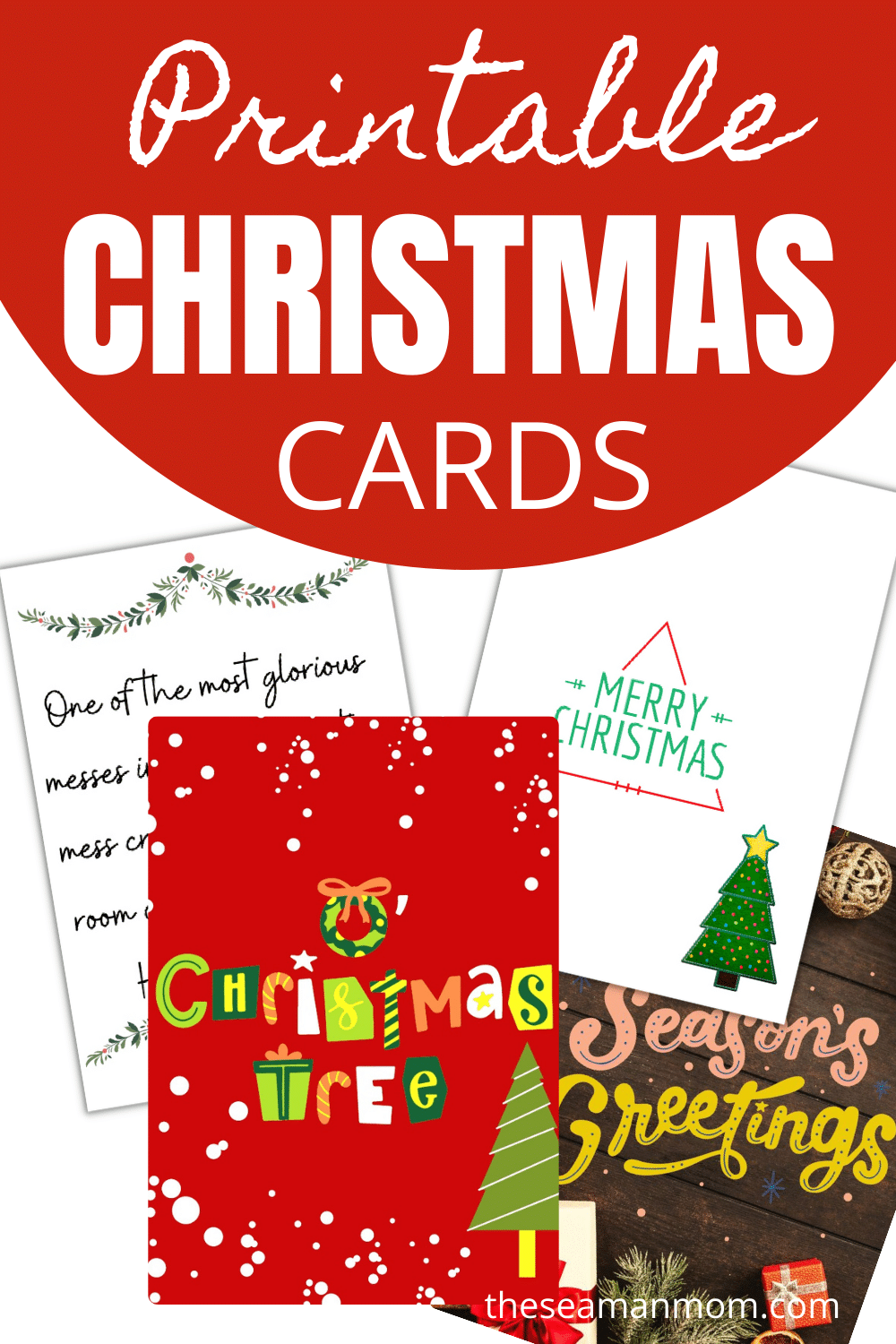 Easy PRINTABLE CHRISTMAS CARDS Easy Peasy Creative Ideas - Christmas Cards For Grandparents Free Printable