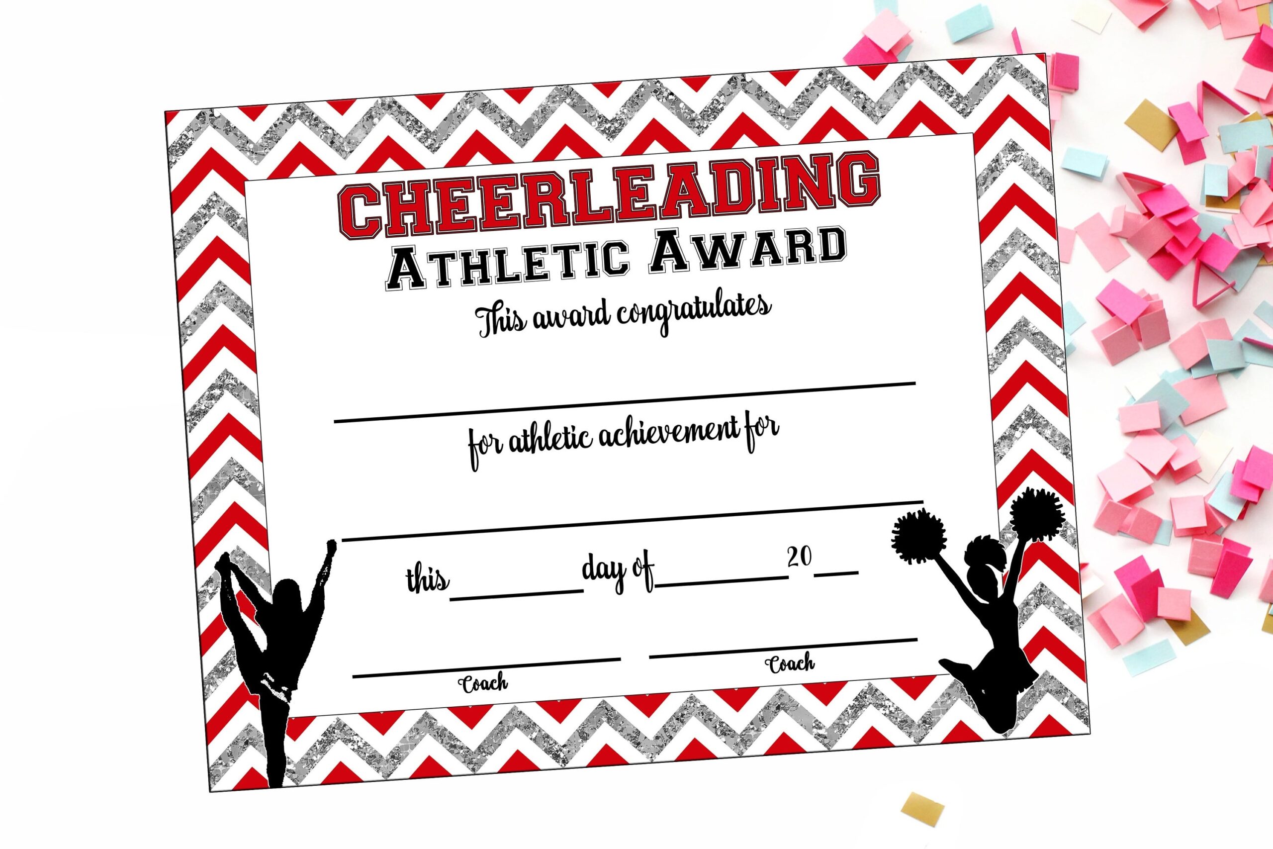 Editable Free Printable Cheerleading Certificate Template Printable Templates Free - Free Printable Cheerleading Certificates