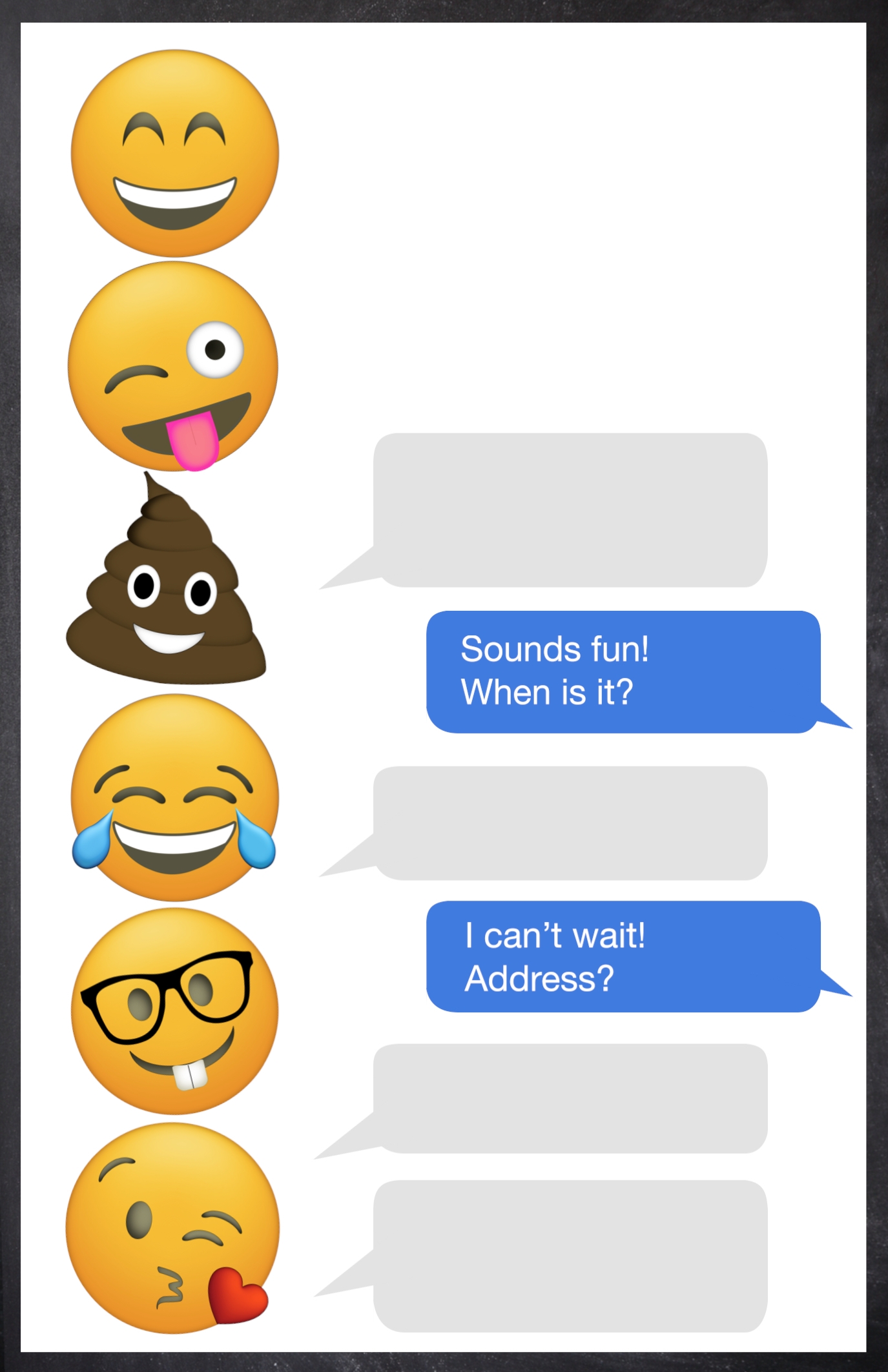 Emoji Birthday Invitations Free Printable Template Paper Trail Design - Emoji Invitations Printable Free