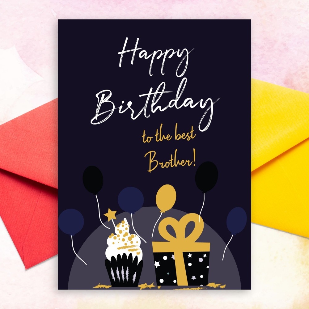 Family Birthday Cards Customize Print Or Download - Free Printable Birthday Cards For Brother