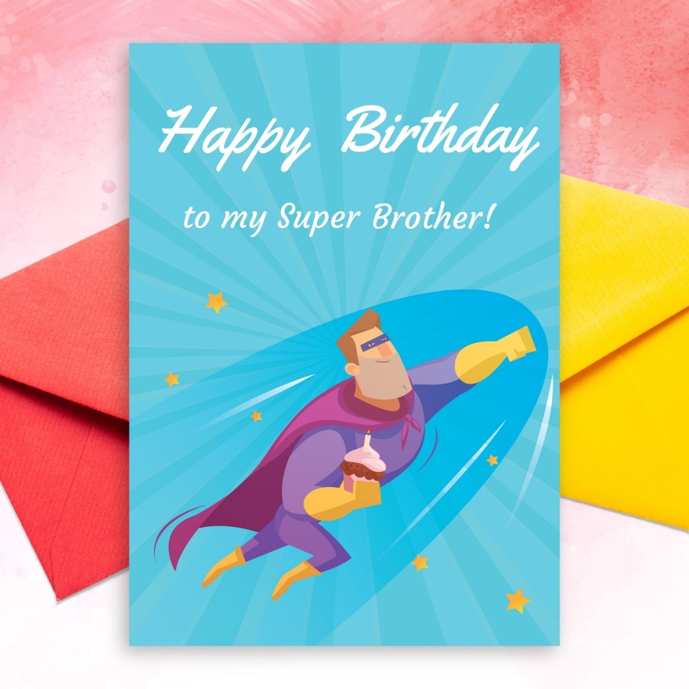 Family Birthday Cards Customize Print Or Download - Free Printable Birthday Cards For Brother