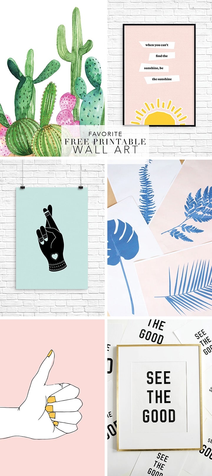 Favorite Wall Art Free Printables Alice And Lois - Free Printable Art Pictures