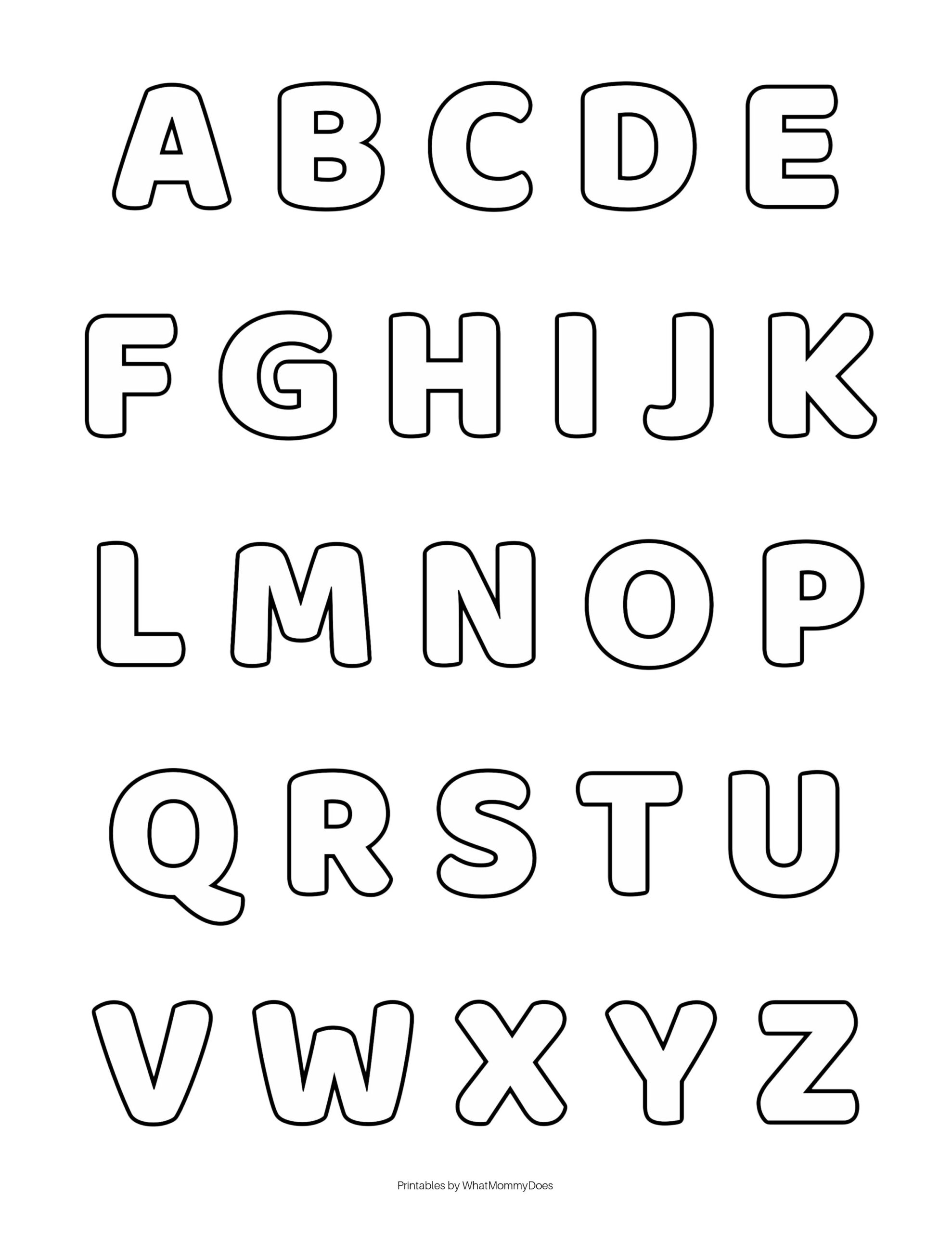 Free Alphabet Printables Letters Worksheets Stencils ABC Flash Cards Printable Alphabet Letters Free Alphabet Printables Free Printable Alphabet Letters - Free Printable Alphabet Letters
