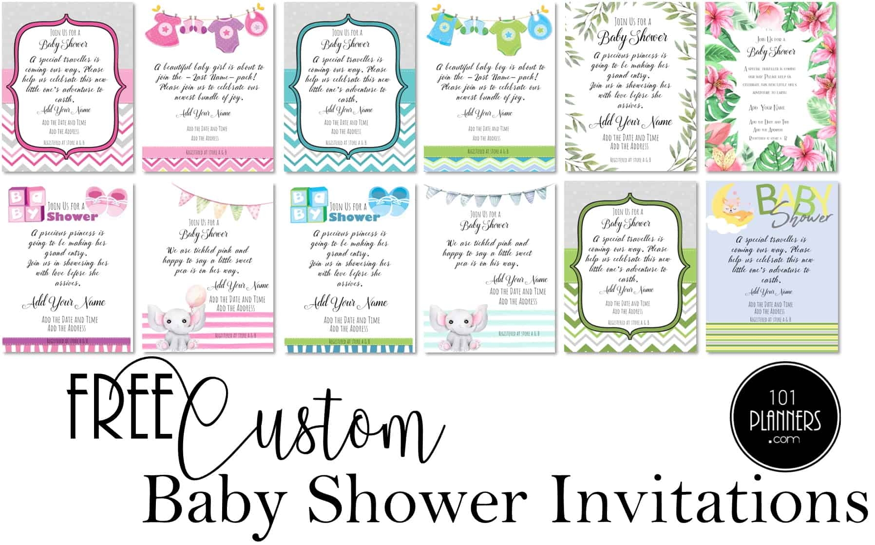 FREE Baby Shower Invitations Customize Online Print At Home - Baby Shower Templates Free Printable