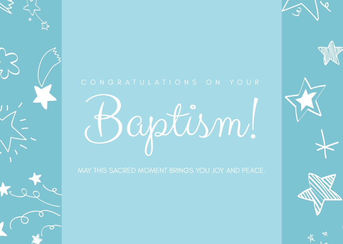 FREE Baptism Card Templates Examples Edit Online Download - Free Printable Baptism Greeting Cards