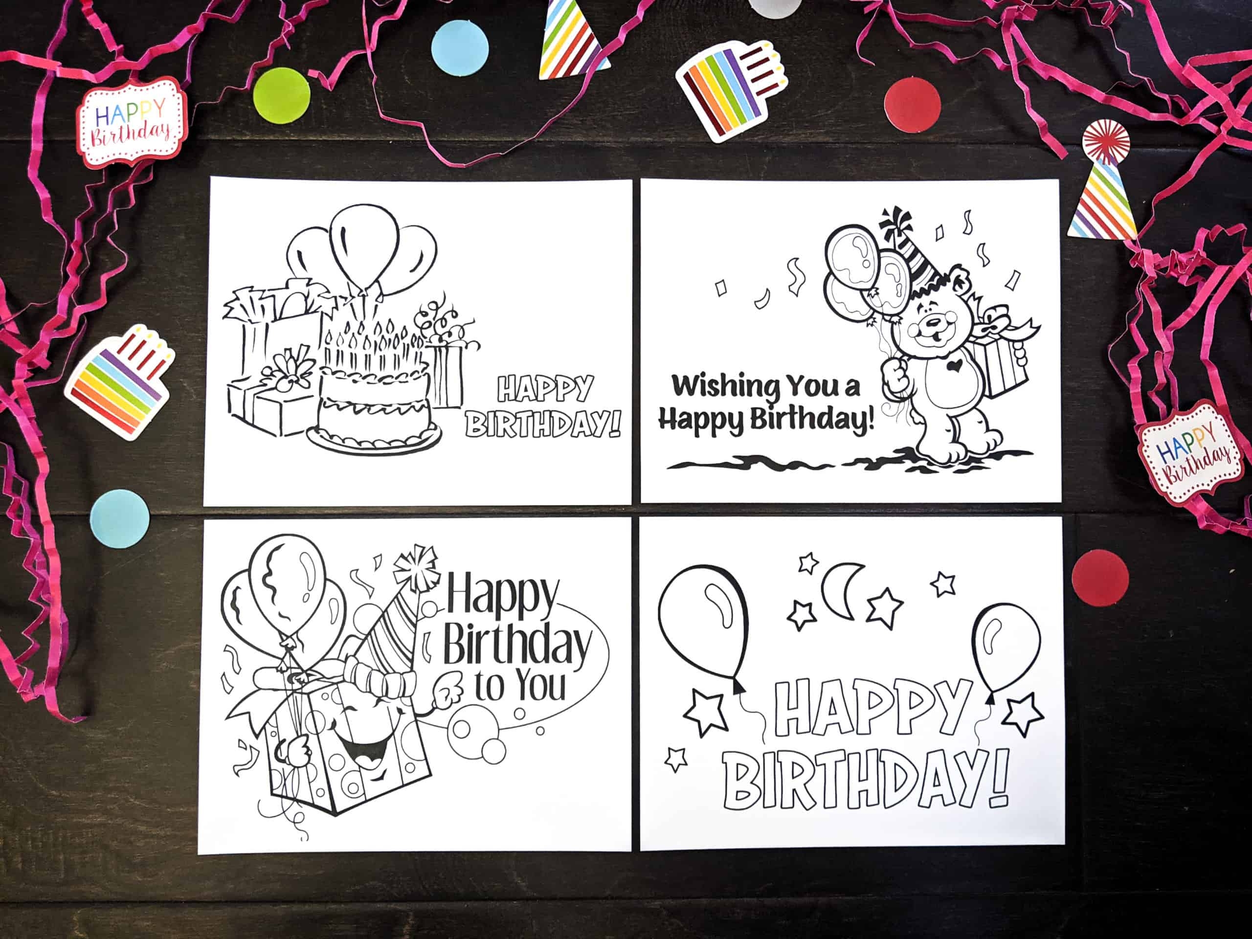 Free Birthday Cards Children s Worship Bulletins Blog - Free Printable Birthday Cards For Kids
