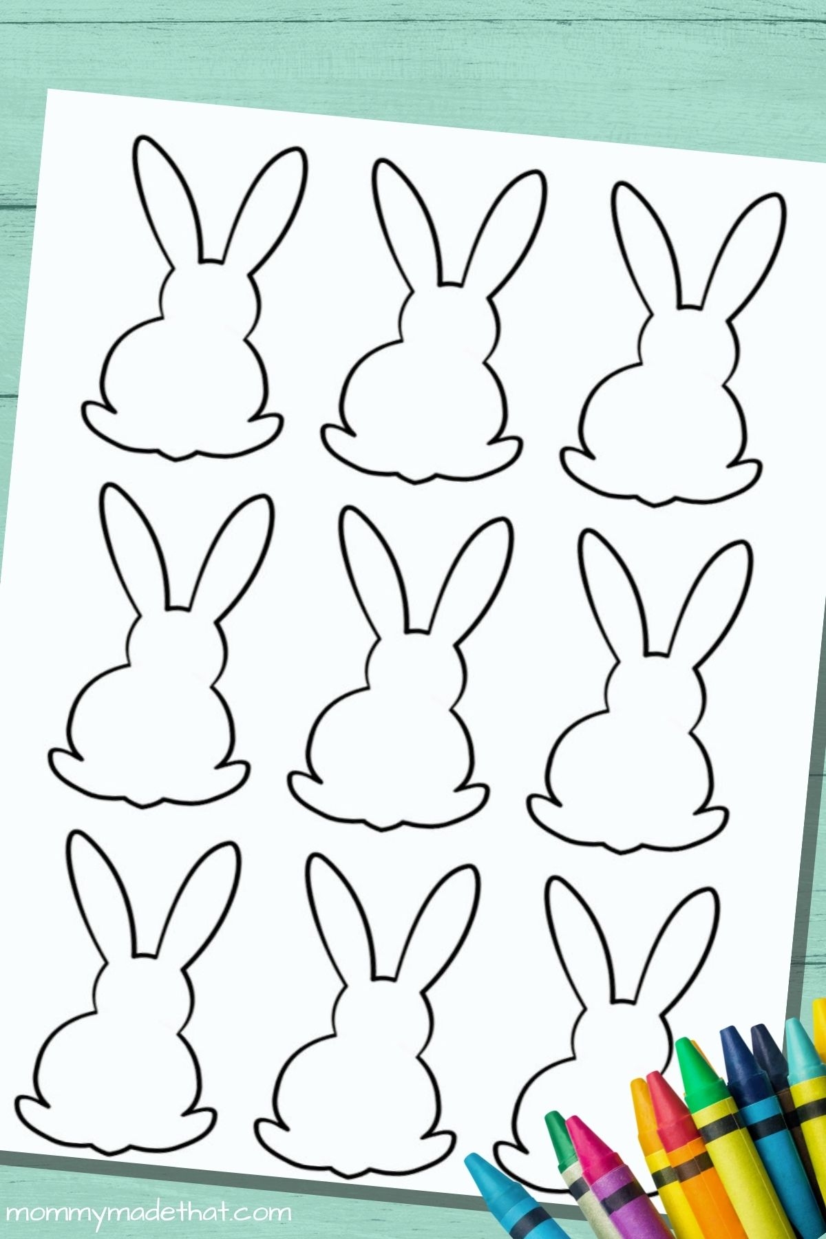 Free Bunny Rabbit Templates Tons Of Shapes Sizes - Free Printable Bunny Pictures