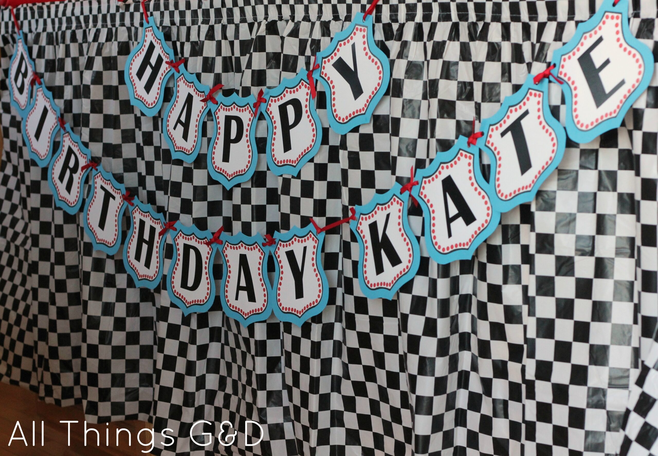 FREE Cars Birthday Party Printables - Free Printable Banner Maker