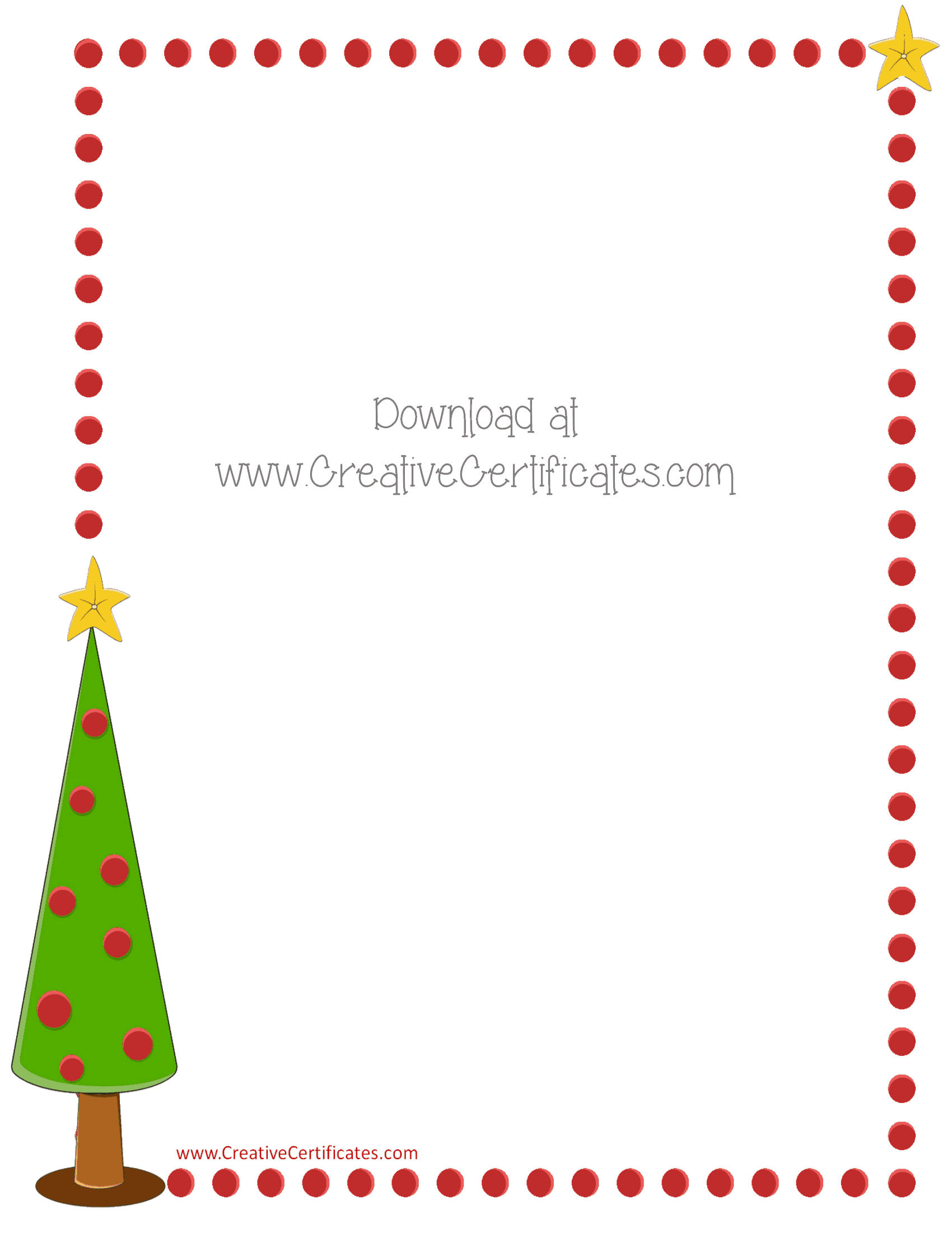 Free Christmas Border Templates Customize Online Then Download - Free Printable Christmas Border Paper