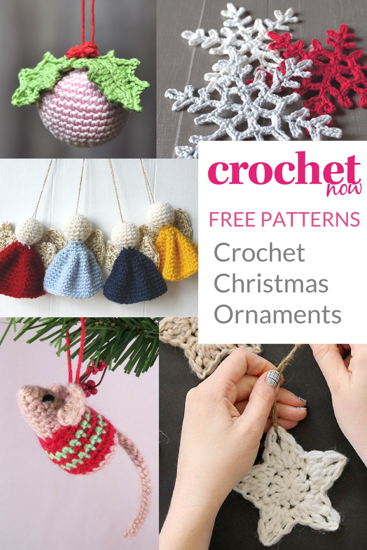 Free Crochet Christmas Ornament Patterns - Free Printable Christmas Crochet Patterns