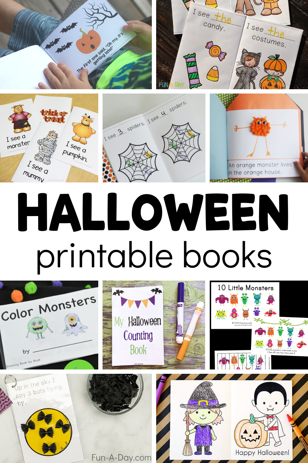 Free Halloween Printable Books For Kids Fun A Day - Free Printable Books
