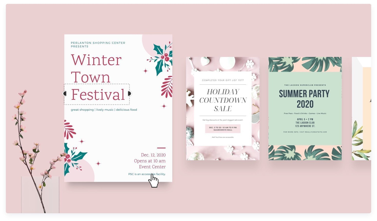 Free Online Flyer Maker Design Custom Flyers With Canva - Create Flyers Online Free Printable