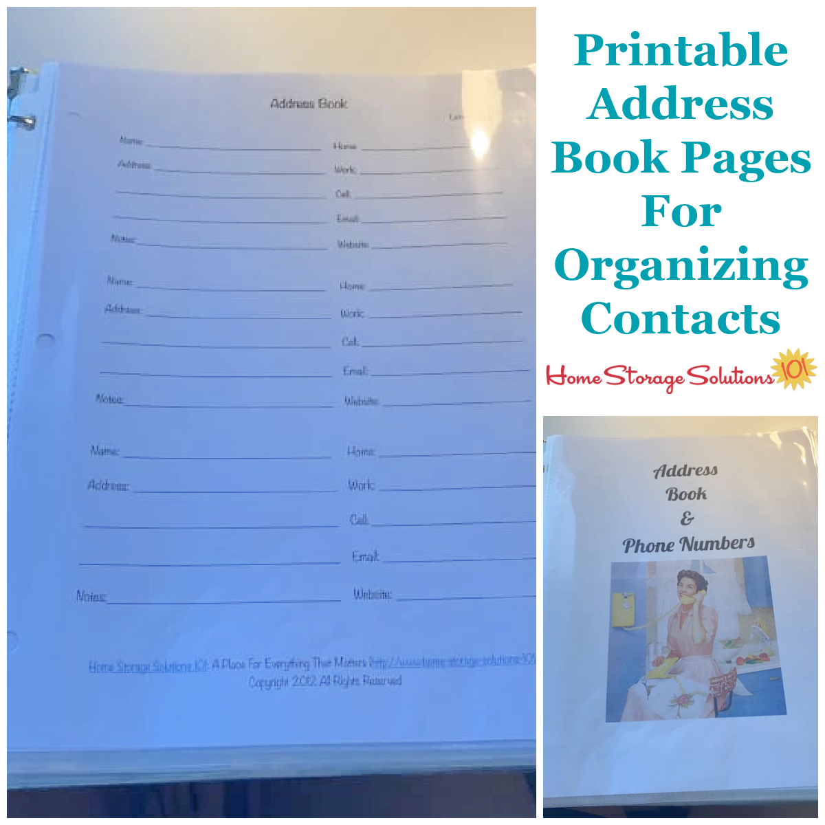 Free Printable Address Book Pages Get Your Contact Information Organized - Free Printable Address Book Pages