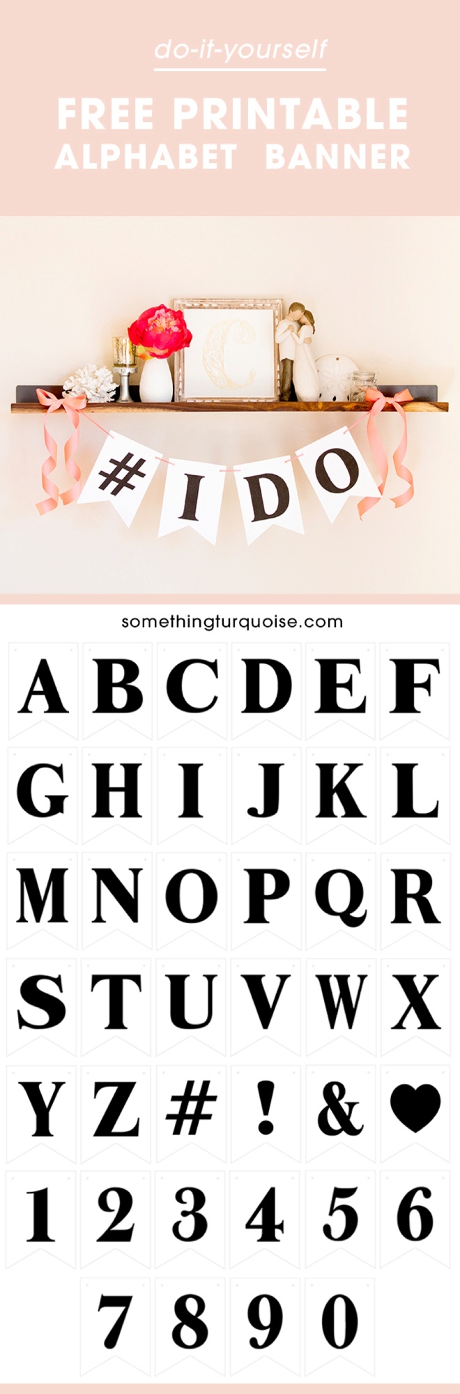FREE Printable Alphabet And Number Banner Adorable - Free Printable Alphabet Letters For Banners