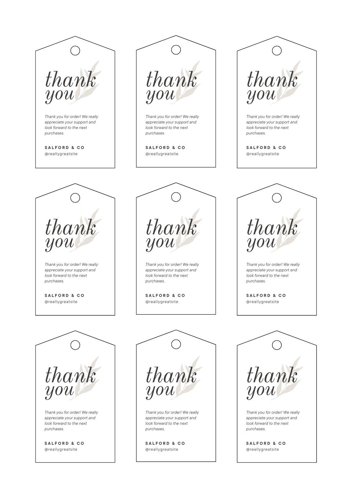 Free Printable And Customizable Gift Tag Templates Canva - Free Online Gift Tags Printable