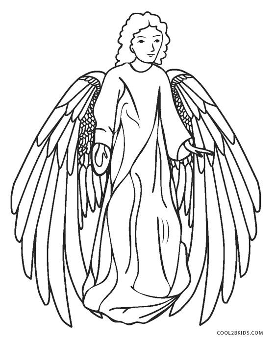 Free Printable Angel Coloring Pages For Kids Angel Coloring Pages Monster Coloring Pages Coloring Pages For Kids - Free Printable Pictures of Angels