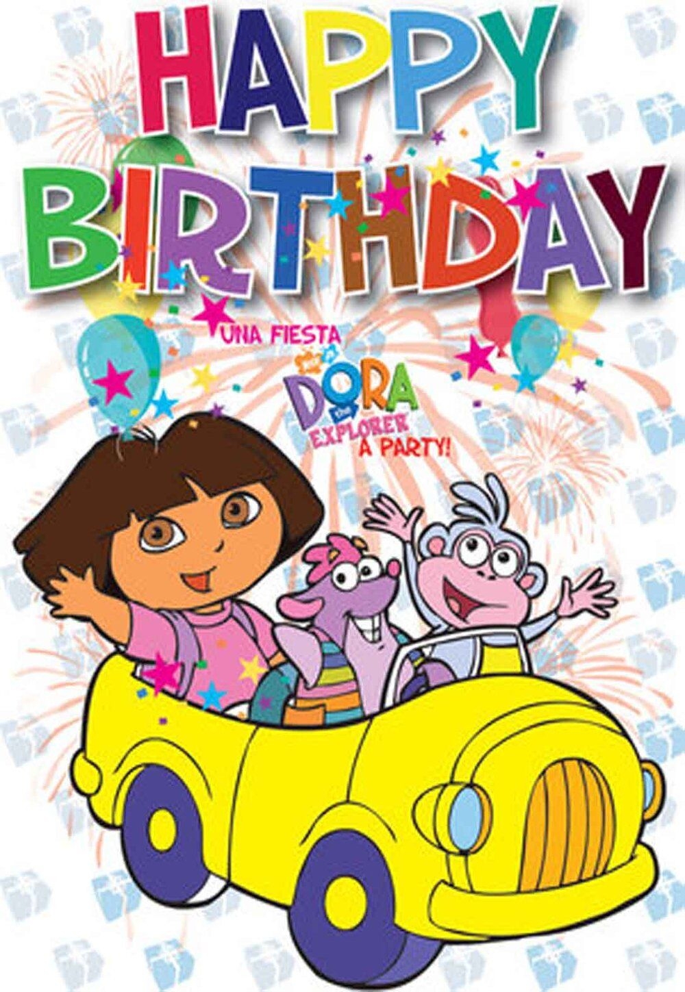 Free Printable Birthday Cards Birthday Cards Dora The Explorer - Dora Birthday Cards Free Printable