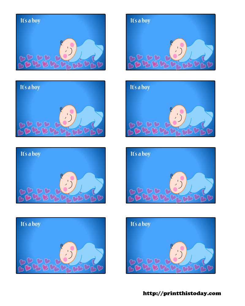 Free Printable Boy Baby Shower Labels - Free Printable Baby Shower Labels and Tags