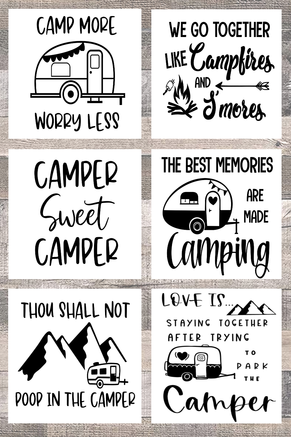 Free Printable Camping D cor Signs This Ole Mom - Free Printable Camping Signs