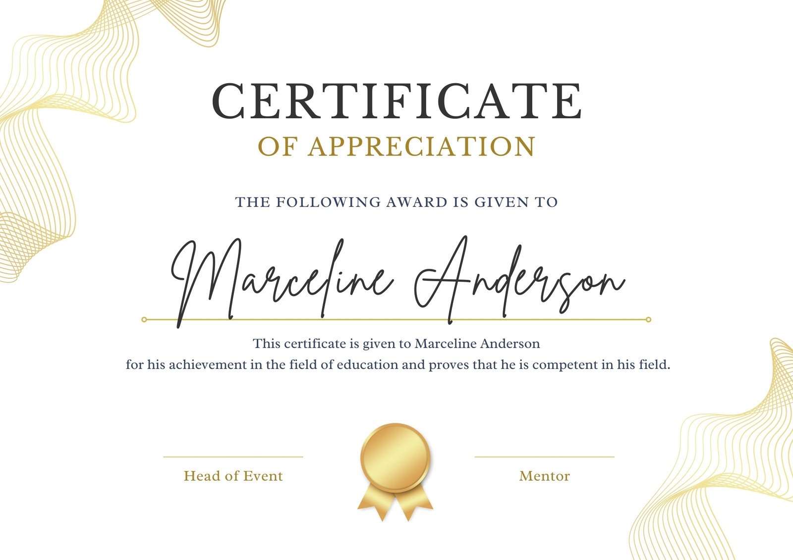 Free Printable Certificate Templates You Can Customize Canva - Free Printable Award Certificates
