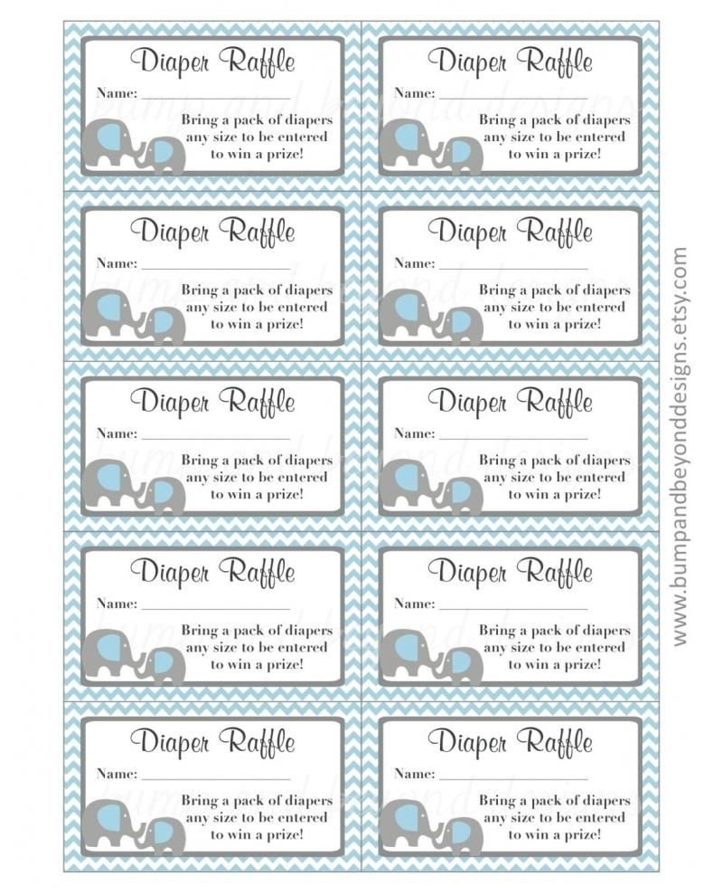 Free Printable Diaper Raffle Ticket Template Download Printable Templates Free - Diaper Raffle Template Free Printable