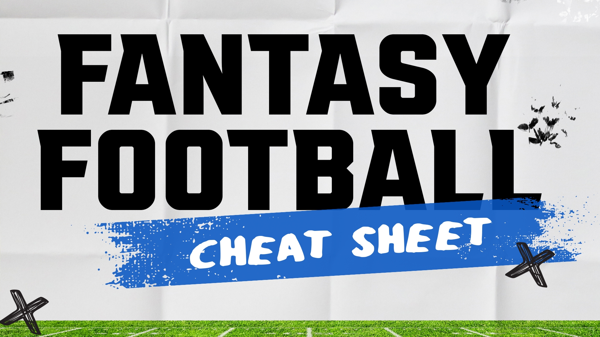 Free Printable Fantasy Football Cheat Sheets Updated 2023 PPR Non PPR And Standard - Fantasy Football Draft Sheets Printable Free