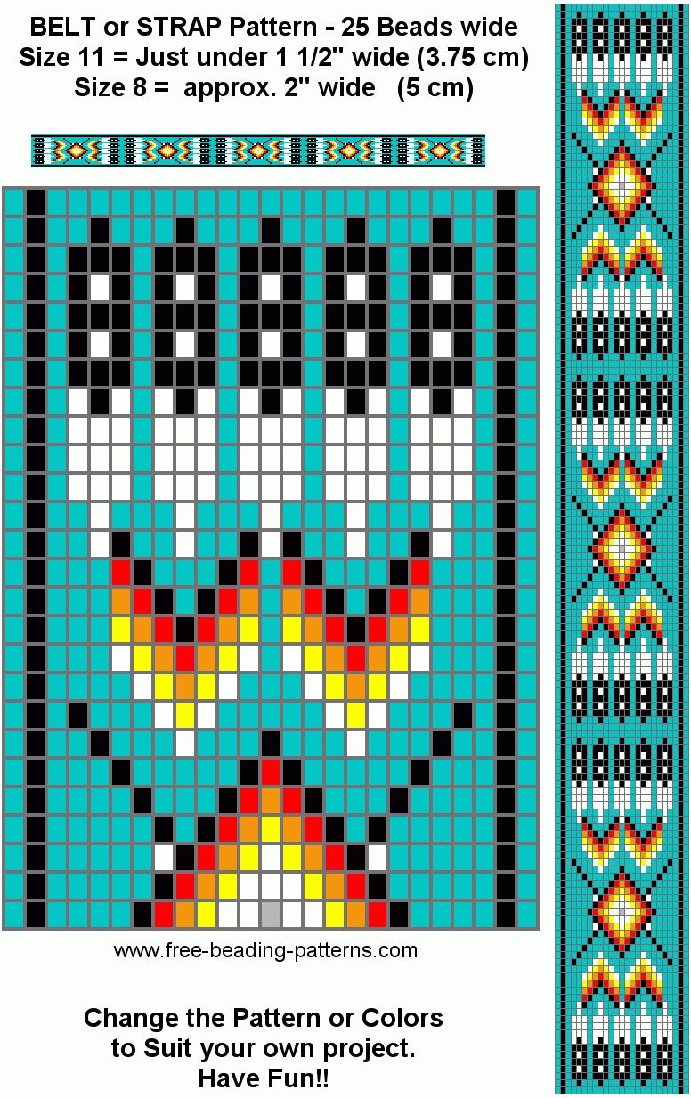 Free Printable Native American Beading Patterns Native American Beadwork Patterns Native Beading Patterns Bead Weaving Patterns - Free Printable Bead Loom Patterns