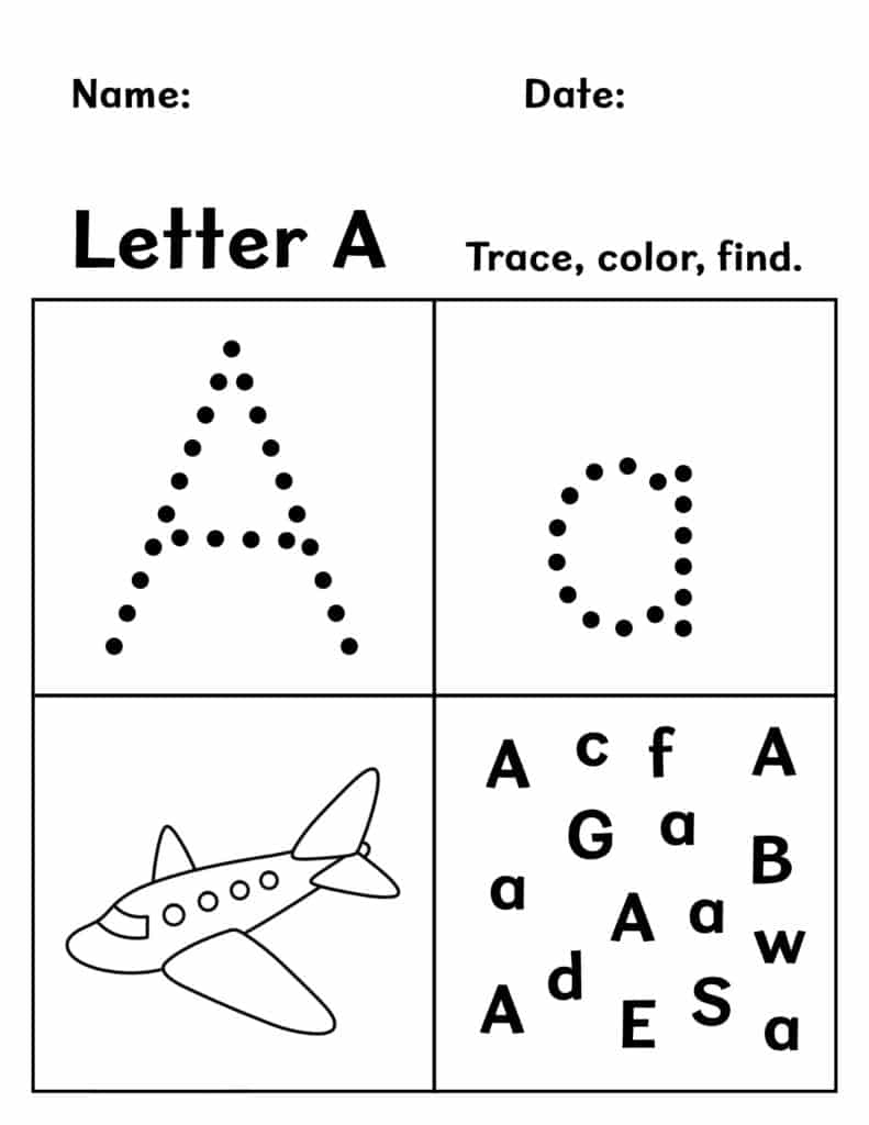 Free Printable Preschool Worksheets The Hollydog Blog - Free Printable Activities For Preschoolers
