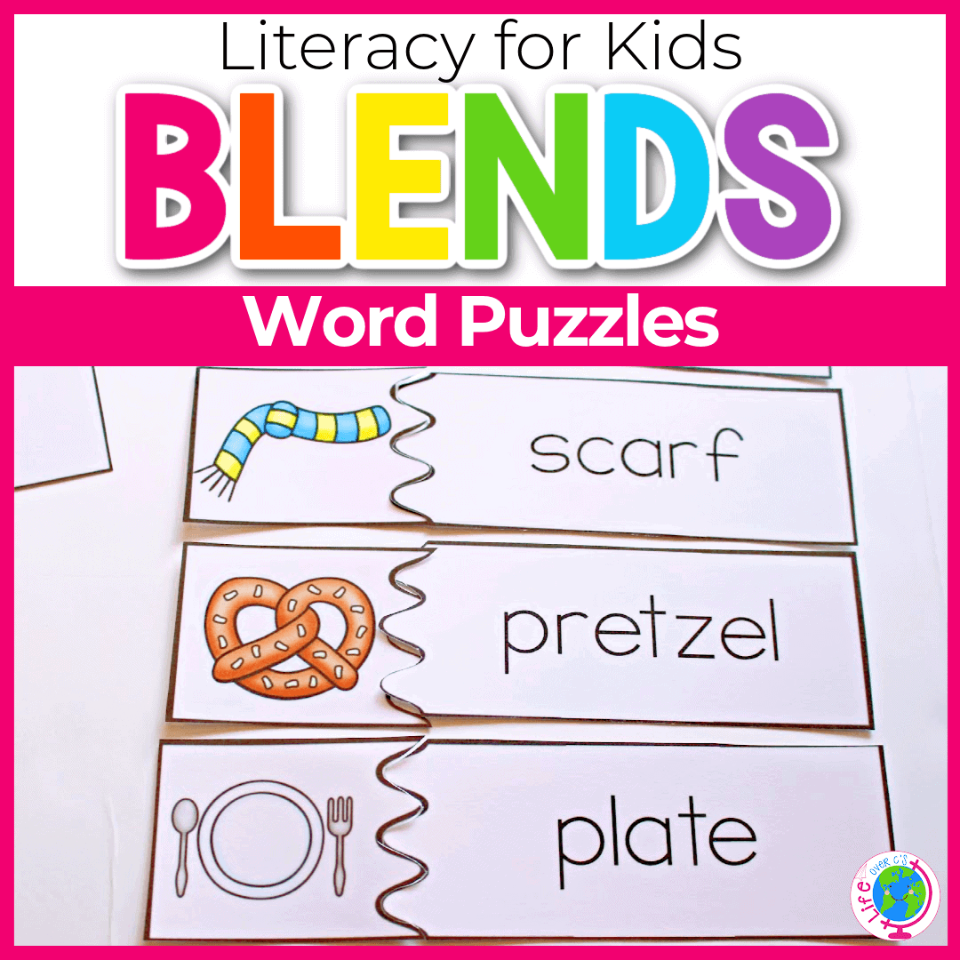 Free Printable Puzzles For Beginning Blends - Free Printable Blending Cards